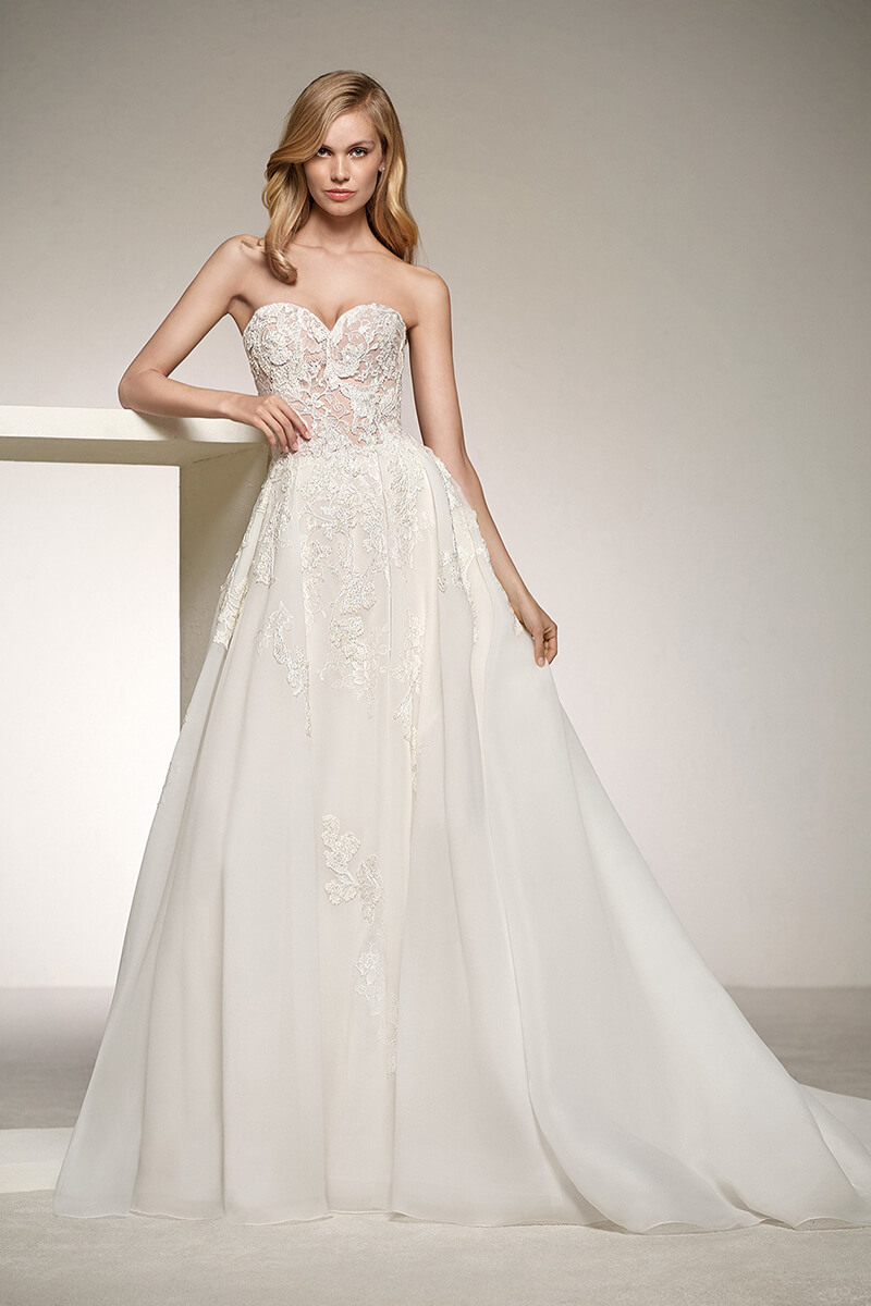 Oleg Cassini Wedding Dresses Poofy